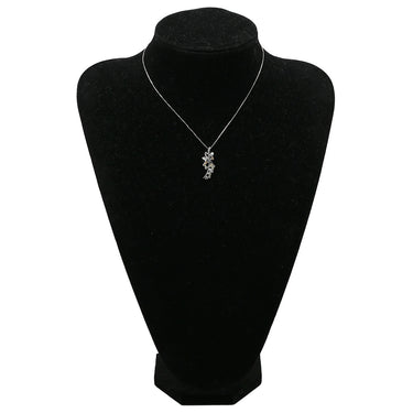 ノンブランド NON BRAND ダイヤモンド 0.50ct ペンダント ホワイトゴールド K18WG ダイヤモンド ネックレス 750 18K WG 花 枝 フラワーモチーフ