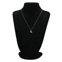 ノンブランド NON BRAND アクアマリン 0.78ct ダイヤモンド プラチナシルバー Pt900 ダイヤモンド ペンダントトップ 1石 1P 1粒 ブリリアントカット ネックレストップ チャーム Pt900