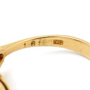 ノンブランド NON BRAND マルチカラージェムストーンリング イエローゴールド K18YG ダイヤモンド ロードライトガーネット ペリドット グリーングロシュラーガーネット リング 指輪 Au750 K18 YG ダイヤ オーバルミックスカット 13.5号