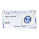 ノンブランド NON BRAND カメオリング ダイヤ ホワイトゴールド K18WG ダイヤモンド カルセドニー リング 指輪 カルセドニー 彫刻 ダイヤモンド 18K WG 750 アンティーク 15号