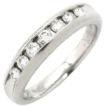 ノンブランド NON BRAND ダイヤモンド 0.30ct リング プラチナシルバー Pt900 ダイヤモンド リング 指輪 7P 7粒 7石 一文字 ブリリアントカット プラチナ 9号