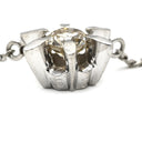 ノンブランド NON BRAND ダイヤモンド 0.30ct ペンダント プラチナシルバー Pt ダイヤモンド Pt850(チェーン) ネックレス 1P 1石 1粒 ダイヤモンド プラチナ