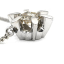 ノンブランド NON BRAND ダイヤモンド 0.30ct ペンダント プラチナシルバー Pt ダイヤモンド Pt850(チェーン) ネックレス 1P 1石 1粒 ダイヤモンド プラチナ