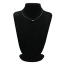 ノンブランド NON BRAND ダイヤモンド 0.30ct ペンダント プラチナシルバー Pt ダイヤモンド Pt850(チェーン) ネックレス 1P 1石 1粒 ダイヤモンド プラチナ