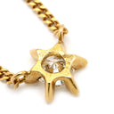 ノンブランド NON BRAND ダイヤモンド 0.31ct イエローゴールド K18YG ダイヤモンド K18YG(チェーン/造幣局検定マーク) ネックレス Au750 18K 18金 1P 1石 1粒 ソリティア 6本爪 プリンセスサイズ