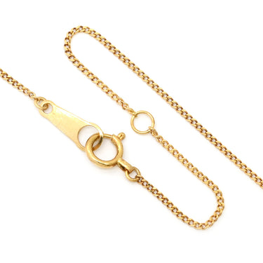 ノンブランド NON BRAND ダイヤモンド 0.22ct ペンダント イエローゴールド K18YG ダイヤモンド ネックレス 750 18K 1P 1粒 1石 ブリリアントカット デザインネックレス
