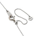 ノンブランド NON BRAND ハート ドロップ ブルー×ホワイトゴールド K18WG ダイヤモンド タンザナイト ネックレス Au750 18K 18金 3P 3石 3粒 ダイヤ タンザナイト トリロジー スイング