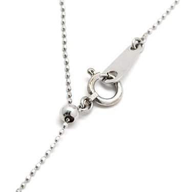 ノンブランド NON BRAND ハート ドロップ ブルー×ホワイトゴールド K18WG ダイヤモンド タンザナイト ネックレス Au750 18K 18金 3P 3石 3粒 ダイヤ タンザナイト トリロジー スイング