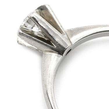 ノンブランド NON BRAND ダイヤ 立爪リング 0.43ct プラチナシルバー Pt900 ダイヤモンド リング 指輪 1石 1粒 ダイヤモンド Pt900 13号