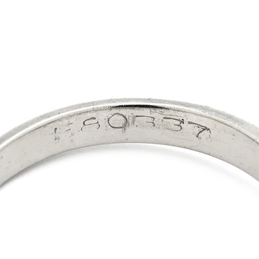 ノンブランド NON BRAND ダイヤ 立爪リング 0.43ct プラチナシルバー Pt900 ダイヤモンド リング 指輪 1石 1粒 ダイヤモンド Pt900 13号