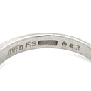 ノンブランド NON BRAND ダイヤ 立爪リング 0.43ct プラチナシルバー Pt900 ダイヤモンド リング 指輪 1石 1粒 ダイヤモンド Pt900 13号