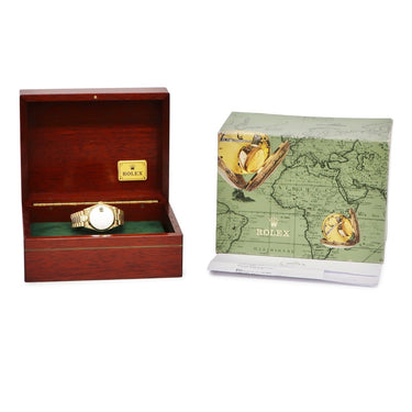 腕時計 ロレックス ROLEX デイデイト 36 18038 自動巻き メンズ 86番 K18YG無垢 純正ダイヤ ルビー プレジデントブレス