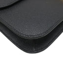 エルメス HERMES コンスタンス エラン ブラック ヴォーエプソン ショルダーバッグ ゴールド金具 新品 未使用 黒