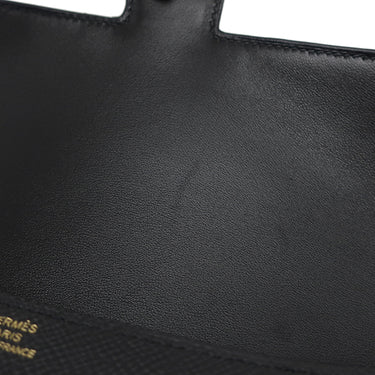 エルメス HERMES コンスタンス エラン ブラック ヴォーエプソン ショルダーバッグ ゴールド金具 新品 未使用 黒