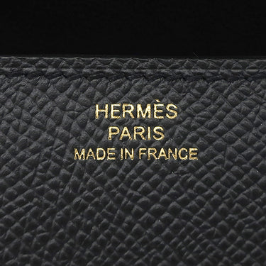 エルメス HERMES コンスタンス エラン ブラック ヴォーエプソン ショルダーバッグ ゴールド金具 新品 未使用 黒