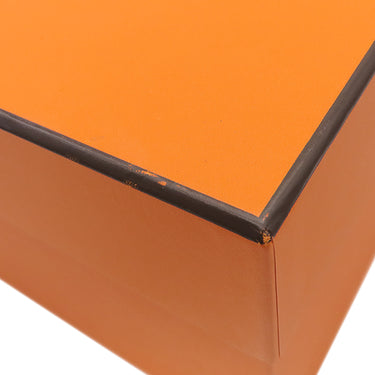 エルメス HERMES ガーデンパーティーPM フー ヴォーエプソン トートバッグ シルバー金具 オレンジ