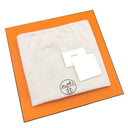 エルメス HERMES ガーデンパーティーPM フー ヴォーエプソン トートバッグ シルバー金具 オレンジ