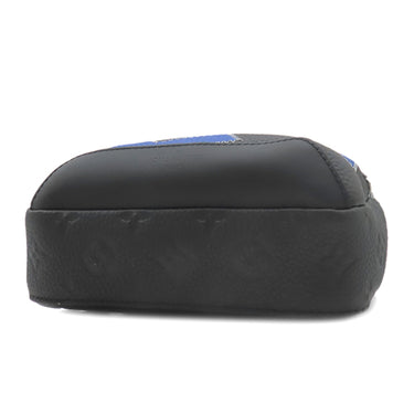 ルイヴィトン LOUIS VUITTON アヴェニュー スリングバッグ M59926 ブラック×グレー×ブルー レザー トリヨンモノグラムレザー ボディバッグ マットブラック金具 黒 青 デイ ブレイク