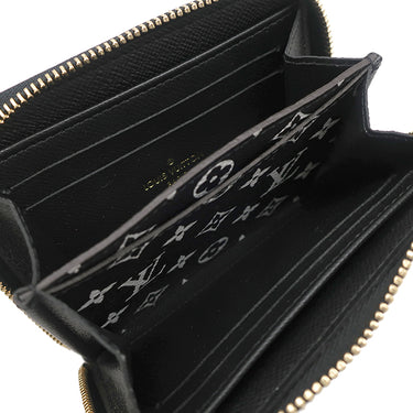 ルイヴィトン LOUIS VUITTON モノグラムジャングル ジッピーコインパース M67878 ブラック×イエロー レザー ジャイアントモノグラムキャンバス コインケース ゴールド金具 黒 黄色 アニマル柄