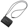 サンローラン SAINT LAURENT フラグメント ジップボックス 777423 1EL0E 1000 ブラック レザー ポーチ シルバー金具 黒 ショルダーバッグ 小銭入れ 小物入れ
