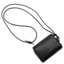 サンローラン SAINT LAURENT フラグメント ジップボックス 777423 1EL0E 1000 ブラック レザー ポーチ シルバー金具 黒 ショルダーバッグ 小銭入れ 小物入れ