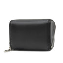 サンローラン SAINT LAURENT フラグメント ジップボックス 777423 1EL0E 1000 ブラック レザー ポーチ シルバー金具 黒 ショルダーバッグ 小銭入れ 小物入れ