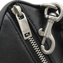 サンローラン SAINT LAURENT フラグメント ジップボックス 777423 1EL0E 1000 ブラック レザー ポーチ シルバー金具 黒 ショルダーバッグ 小銭入れ 小物入れ