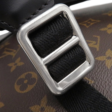 ルイヴィトン LOUIS VUITTON ジョッシュ M41530 モノグラム×ブラック モノグラムマカサー リュック・デイパック シルバー金具 茶 黒 バックパック