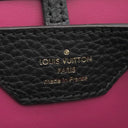 ルイヴィトン LOUIS VUITTON カプシーヌMM M42259 ブラック レザー トリヨンレザー 2WAYバッグ ゴールド金具 黒 ハンドバッグ ショルダ―