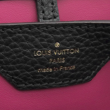 ルイヴィトン LOUIS VUITTON カプシーヌMM M42259 ブラック レザー トリヨンレザー 2WAYバッグ ゴールド金具 黒 ハンドバッグ ショルダ―
