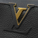 ルイヴィトン LOUIS VUITTON カプシーヌMM M42259 ブラック レザー トリヨンレザー 2WAYバッグ ゴールド金具 黒 ハンドバッグ ショルダ―