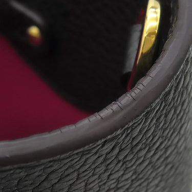 ルイヴィトン LOUIS VUITTON カプシーヌMM M42259 ブラック レザー トリヨンレザー 2WAYバッグ ゴールド金具 黒 ハンドバッグ ショルダ―