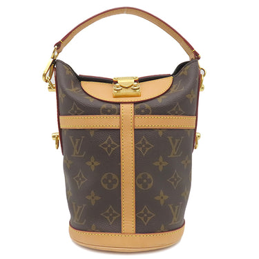 ルイヴィトン LOUIS VUITTON ダッフルバッグ M43587 モノグラム モノグラムキャンバス 2WAYバッグ ゴールド金具 茶