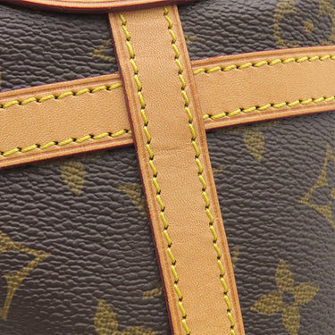 ルイヴィトン LOUIS VUITTON ダッフルバッグ M43587 モノグラム モノグラムキャンバス 2WAYバッグ ゴールド金具 茶