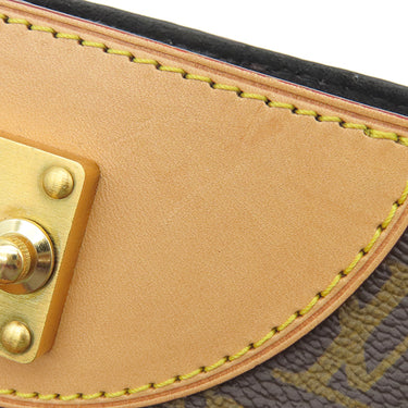 ルイヴィトン LOUIS VUITTON ダッフルバッグ M43587 モノグラム モノグラムキャンバス 2WAYバッグ ゴールド金具 茶