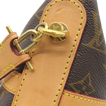 ルイヴィトン LOUIS VUITTON ダッフルバッグ M43587 モノグラム モノグラムキャンバス 2WAYバッグ ゴールド金具 茶