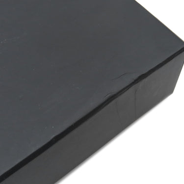 シャネル CHANEL シェブロン Vステッチ ブラック レザー ラムスキン チェーンウォレット ゴールド金具 チェーンショルダー CCボタン 黒