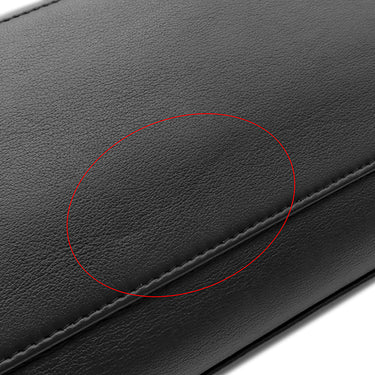 シャネル CHANEL チェーンショルダー ブラック レザー トートバッグ ゴールド金具 黒 ココマーク 肩掛け