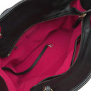 シャネル CHANEL チェーンショルダー ブラック レザー トートバッグ ゴールド金具 黒 ココマーク 肩掛け