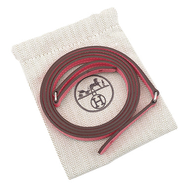 エルメス HERMES シェーヌダンクル トゥーゴー ローズアザレ ヴォーエプソン 長財布 シルバー金具 ショルダー