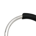 エルメス HERMES ループグラン ペンダント ブラック ヴォースイフト メタル ネックレス シルバー金具 黒 ラウンド サークル