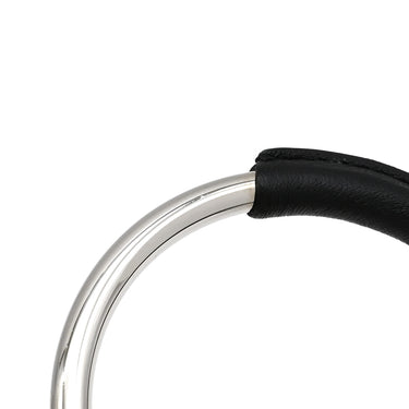 エルメス HERMES ループグラン ペンダント ブラック ヴォースイフト メタル ネックレス シルバー金具 黒 ラウンド サークル