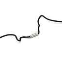 エルメス HERMES ループグラン ペンダント ブラック ヴォースイフト メタル ネックレス シルバー金具 黒 ラウンド サークル