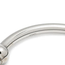 エルメス HERMES ループグラン ペンダント ブラック ヴォースイフト メタル ネックレス シルバー金具 黒 ラウンド サークル