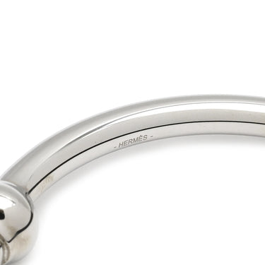 エルメス HERMES ループグラン ペンダント ブラック ヴォースイフト メタル ネックレス シルバー金具 黒 ラウンド サークル