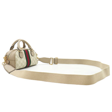 グッチ GUCCI オフィディア GG ミニ 724606 ベージュ GGスプリームキャンバス レザー 2WAYバッグ ゴールド金具 ハンドバッグ ショルダー