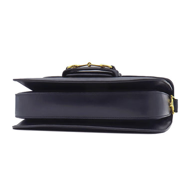 グッチ GUCCI ホースビット 1955 ミディアム ショルダーバッグ 602204 ネイビー×レッド レザー ショルダーバッグ ゴールド金具 シェリーライン