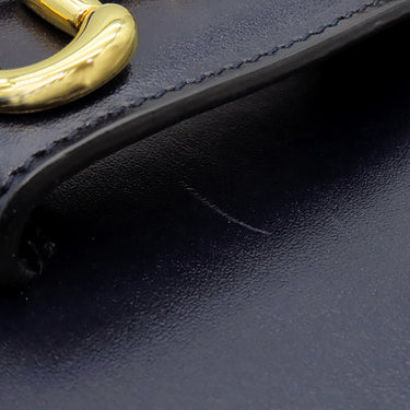 グッチ GUCCI ホースビット 1955 ミディアム ショルダーバッグ 602204 ネイビー×レッド レザー ショルダーバッグ ゴールド金具 シェリーライン