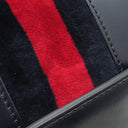 グッチ GUCCI ホースビット 1955 ミディアム ショルダーバッグ 602204 ネイビー×レッド レザー ショルダーバッグ ゴールド金具 シェリーライン