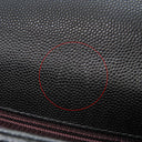 シャネル CHANEL トップハンドル ミニ フラップ バッグ AS2215 ブラック レザー キャビアスキン 2WAYバッグ ゴールド金具 ココハンドル 黒 ショルダーバッグ